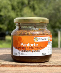PAN FORTE (Jalea real + polen, miel y propóleo) x 250 grs
