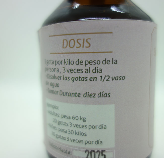 TINTURA MADRE SISTEMA INMUNOLÓGICO x 70 ml - Imagen 2
