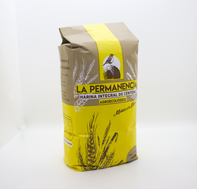HARINA INTEGRAL DE CENTENO AGROECOLÓGICA x 1 Kg