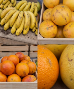 BOLSÓN DE FRUTAS AGROECOLÓGICAS x 3 Kg - 3 variedades